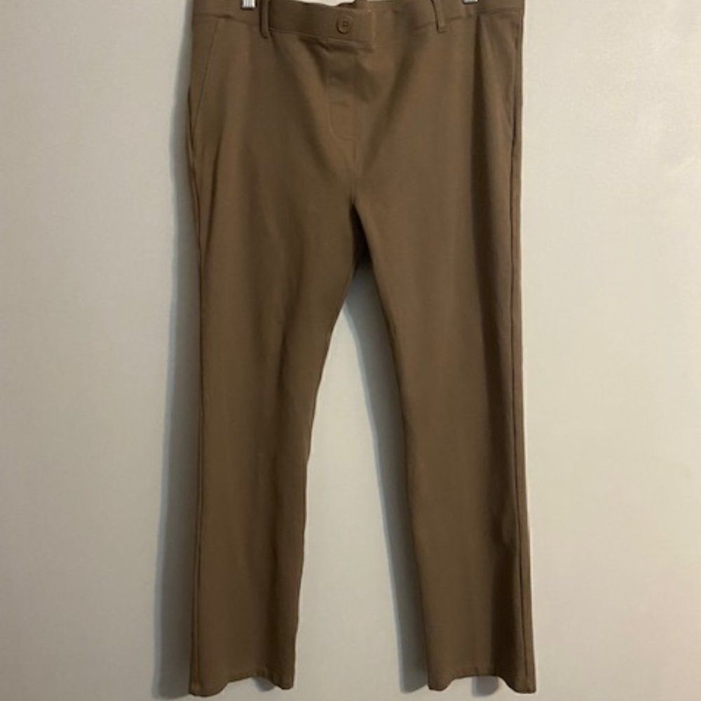 Betabrand Tan dress Straight Yoga pants, size 2XLP